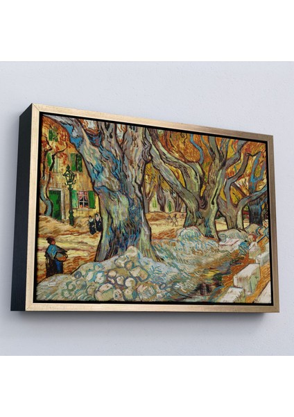 Çerçeveli Vincent Van Gogh Sokak Emekçileri TABLO-7167 fiyatları