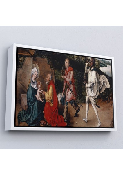 Çerçeveli Albrecht Dürer - Magi'nin Hayranlığı TABLOSU-7049 fırsatları