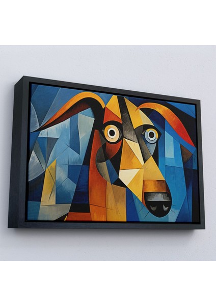 Çerçeveli Pablo Picasso Tarzında Soyut Köpek TABLOSU-7212 modelleri