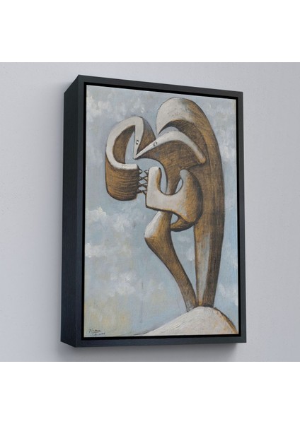 Çerçeveli Pablo Picasso - Figür TABLOSU-7300 fırsatları