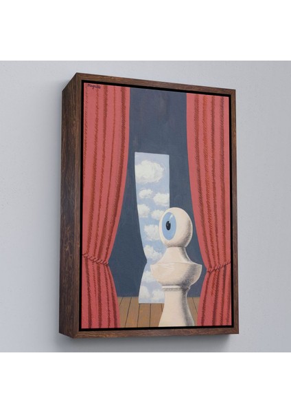 Çerçeveli Rene Magritte Belçika Sürrealizim Shekspare TABLO-7327