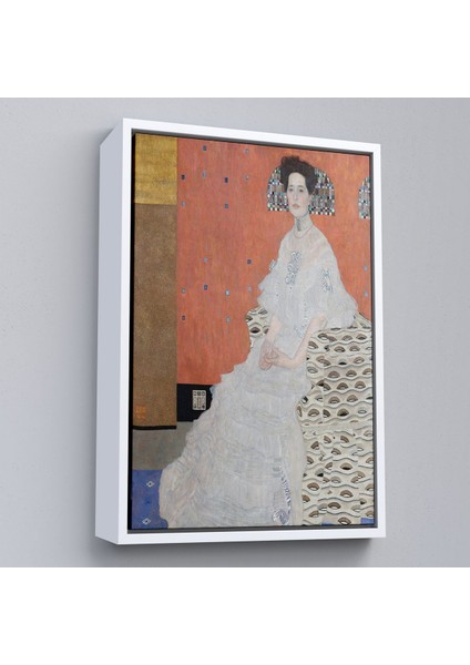 Çerçeveli Gustav Klimt - Fritza Riedler'in Portre TABLO-7306 fırsatları
