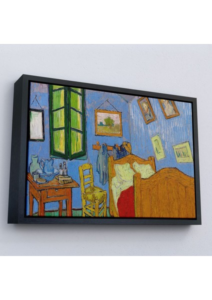 Çerçeveli Vincent Van Gogh - Arles'ta Yatak Odası Tablosu - Bedroom In ARLES-7160 modelleri