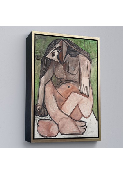 Çerçeveli Pablo Picasso - Nu Accroupi TABLO-7363 modelleri