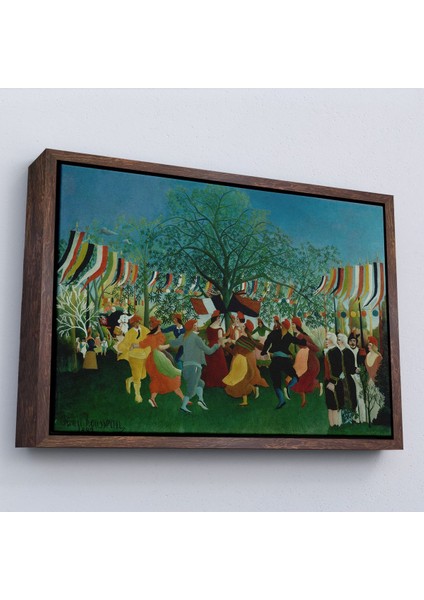 Çerçeveli Henri Rousseau Bağımsızlığın 100. Yıl Kutlamaları TABLO-7043 fiyatları