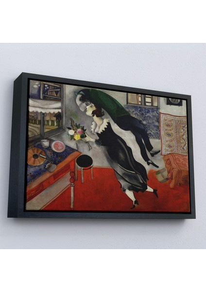 Çerçeveli Marc Chagall - Birthday Doğum Günü TABLOSU-7057 modelleri