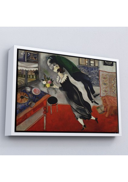 Çerçeveli Marc Chagall - Birthday Doğum Günü TABLOSU-7057 fırsatları