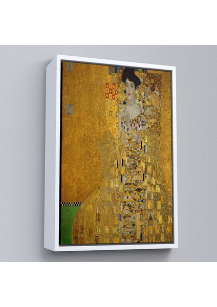 Çerçeveli Gustav Klimt - Adele Bloch-Bauer I'in Portre TABLOSU-7378