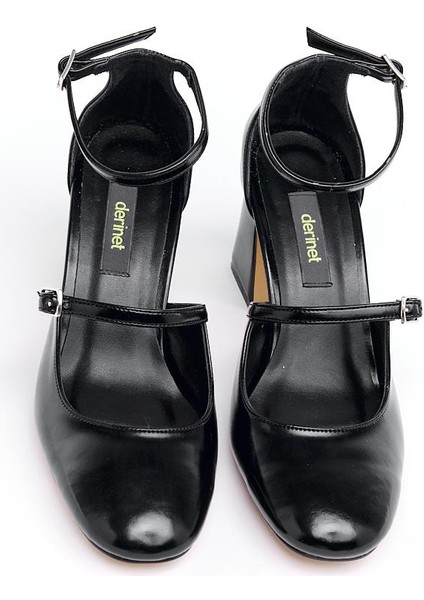 Çift Bantlı Kadın Topuklu Abiye Ayakkabı modelleri