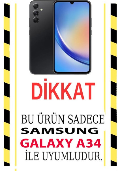 3gen Case Samsung Galaxy A34 Uyumlu Sevimli Kuzu 3D Oyuncak Tasarımlı El Geçmeli Renkli Silikon Kılıf