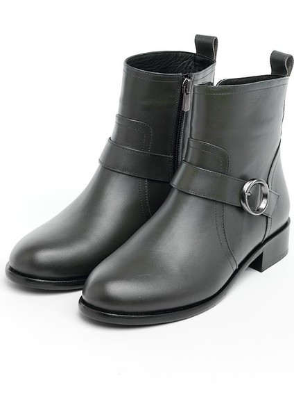 Hakiki Deri Fermuarlı Kadın Bot fiyatları