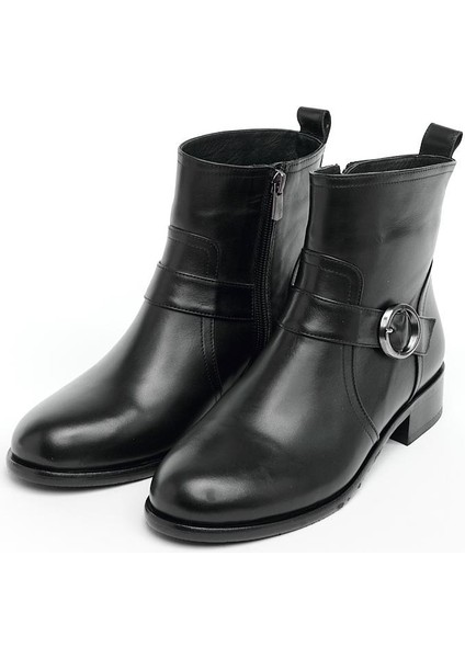 Hakiki Deri Fermuarlı Kadın Bot fiyatları