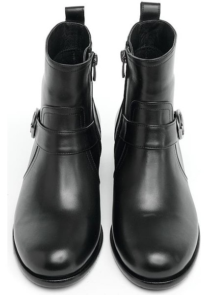 Hakiki Deri Fermuarlı Kadın Bot modelleri