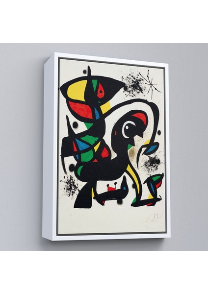 Çerçeveli Joan Miro - Acıtmadan Vurun TABLOSU-8096 fırsatları