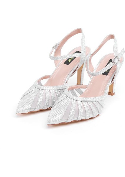 Bilekten Bantlı Kadın Abiye Topuklu Ayakkabı fiyatları