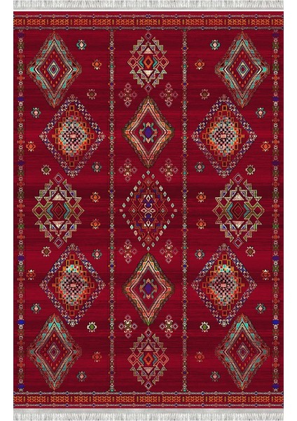 Homier Westa Kalitesi Yıkanabilir Kaymaz Taban Kilim ve Yolluk H-OT-4235