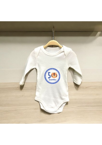 Baskılı Bebek Body Uzun Kol (Body Badi)