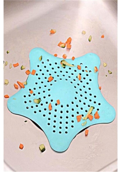 Rose Yıldız Lavabo Süzgeç Lavabo Küvet Süzgeci 16 cm