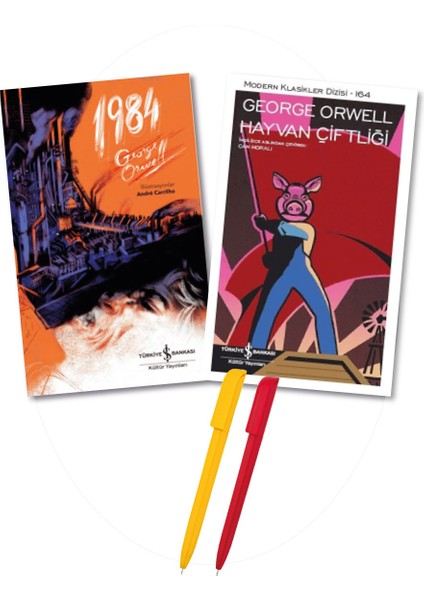 1984 - Hayvan Çiftliği (Ciltli) 2 Kitap - George Orwell