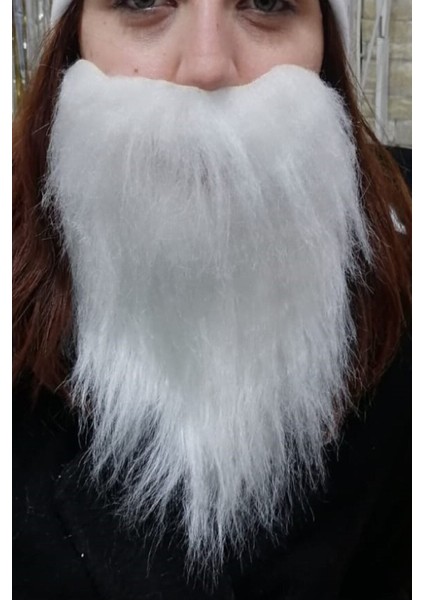 Noel Baba Sakalı - Yılbaşı Sakalı - Noel Baba Takma Sakal - Yetişkin Noel Sakalı fırsatları