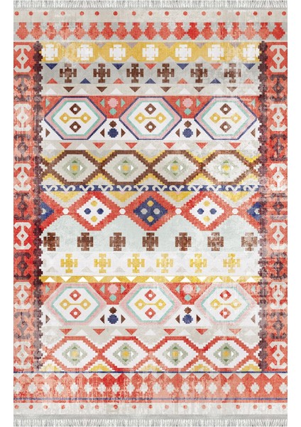 Homier Westa Kalitesi Yıkanabilir Kaymaz Taban Kilim ve Yolluk H-OT-4257