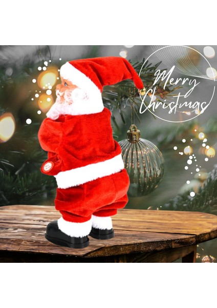Dans Eden Popo Sallayan Noel Baba Hareketli Müzikli Noel Baba 30 cm fiyatları