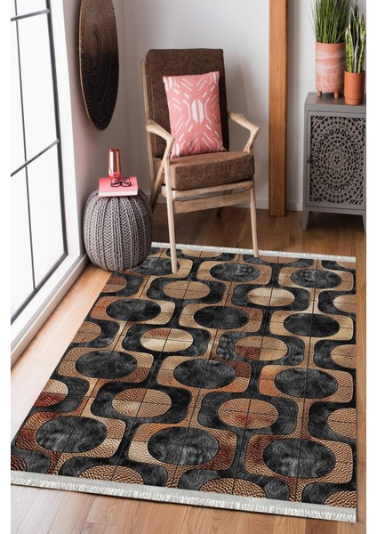 Homier Westa Kalitesi Yıkanabilir Kaymaz Taban Kilim ve Yolluk H-PW-8032