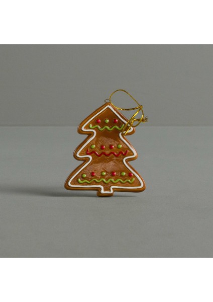 Cookie Pine 7X1X8 cm Ağaç Süsü