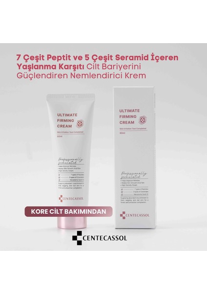 7 Çeşit Peptit ve 5 Çeşit Seramid İçeren Onarıcı ve Nemlendirici Krem