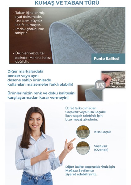 Homier Punto Kalitesi Yıkanabilir Kaymaz Taban Mutfak Halı Ve Yolluk H-MK-9016