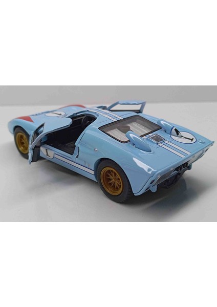 1:32 1966 Ford Gt Mk2 Dt Çek-Bırak Metal Araba