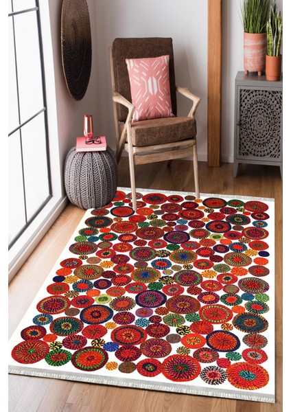 Homier Westa Kalitesi Yıkanabilir Kaymaz Taban Kilim ve Yolluk H-PW-8051A