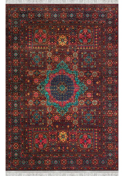 Homier Westa Kalitesi Yıkanabilir Kaymaz Taban Kilim ve Yolluk H-OT-4148A