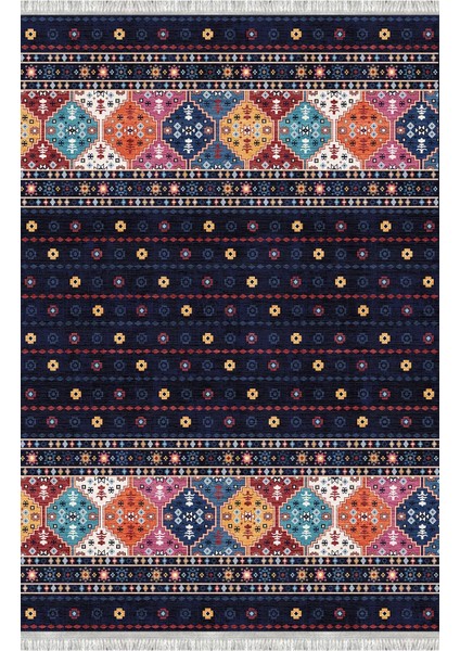 Homier Westa Kalitesi Yıkanabilir Kaymaz Taban Kilim ve Yolluk H-OT-4151B