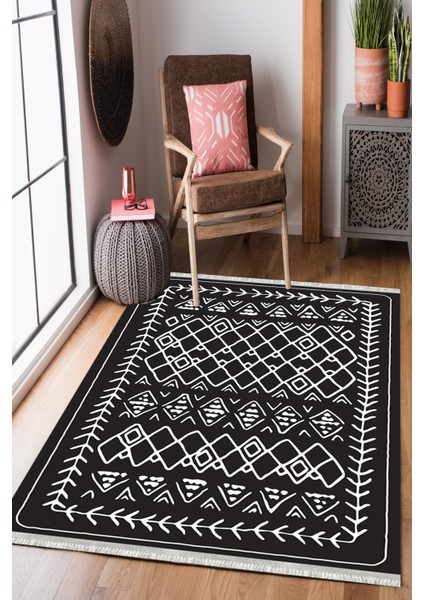 Homier Westa Kalitesi Yıkanabilir Kaymaz Taban Kilim ve Yolluk H-OT-4123A