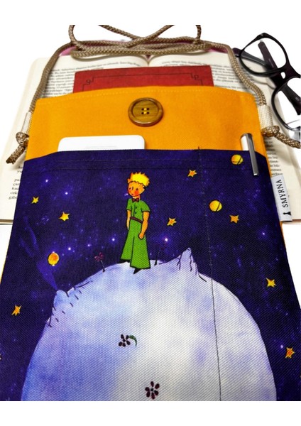Kitap Kılıfı , Kitap Çantası , Book Bag , Tablet Bag , Book Sleeve , Ebook Bag (Küçükprensvegezegen) fırsatları