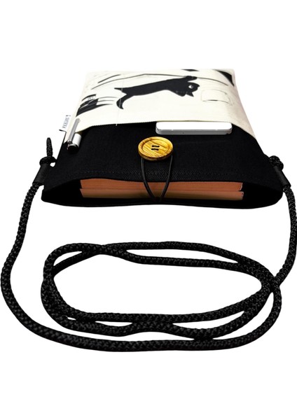 Kitap Kılıfı , Kitap Çantası , Book Bag , Tablet Bag , Book Sleeve , Ebook Bag (Kedi Kitap Kahve ) fiyatları