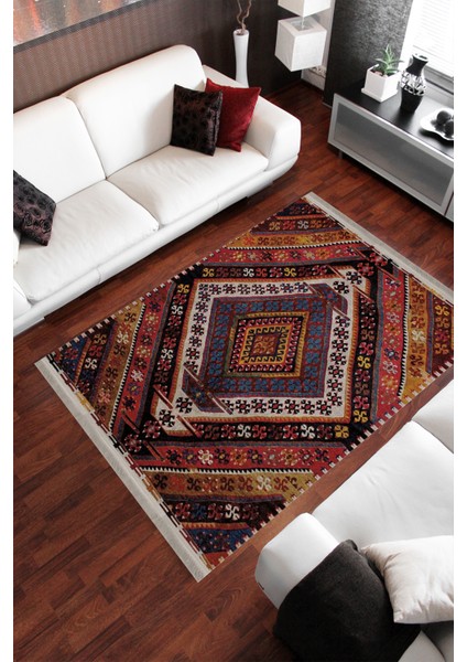 Homier Westa Kalitesi Yıkanabilir Kaymaz Taban Kilim ve Yolluk H-OT-4032A