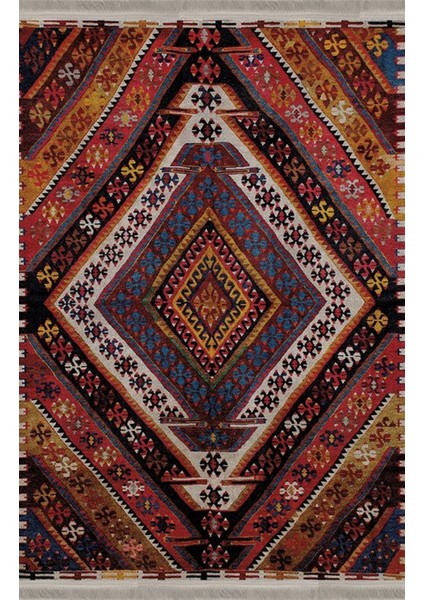 Homier Westa Kalitesi Yıkanabilir Kaymaz Taban Kilim ve Yolluk H-OT-4032A