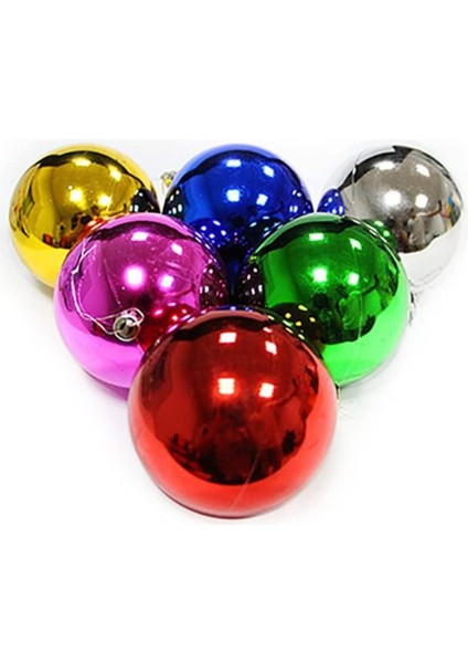 Yıllbaşı Çam Ağacı Süsü Renkli Toplar Noel Ağacı Süsü 12 Li 3 cm fırsatları