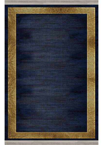 Kısa Saçaklı, Westa Serisi Yıkanabilir Kaymaz Taban Antibakteriyel Kilim MD-0088B