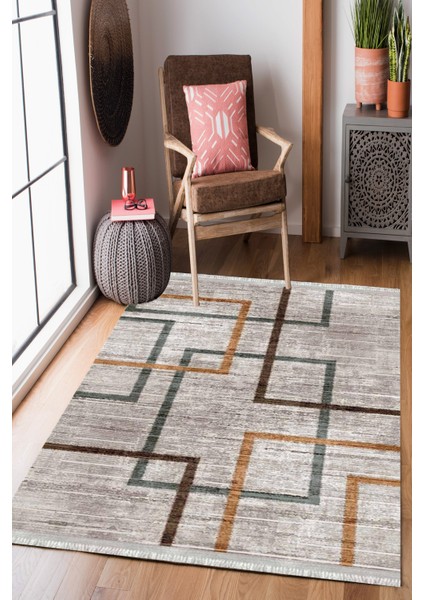 Homier Westa Kalitesi Yıkanabilir Kaymaz Taban Kilim ve Yolluk H-MD-0047A