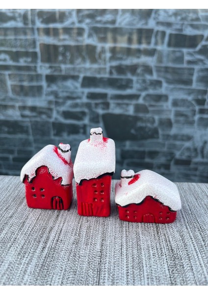 3’lü Karlı Noel Ev