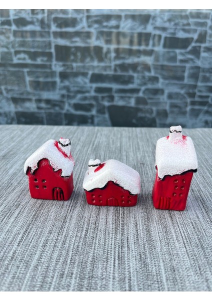 3’lü Karlı Noel Ev