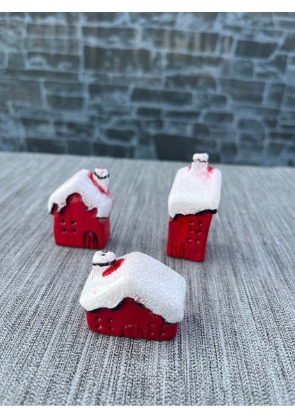 3’lü Karlı Noel Ev
