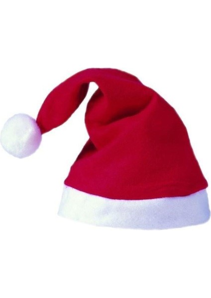 Yetişkin Noel Baba Şapkası Noel Şapkası Polar Noel Şapkası