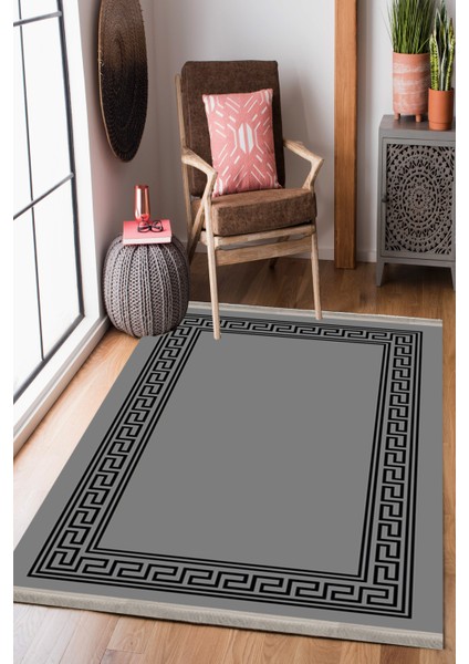 Homier Punto Kalitesi Yıkanabilir Kaymaz Taban Halı Ve Yolluk H-KS-3098