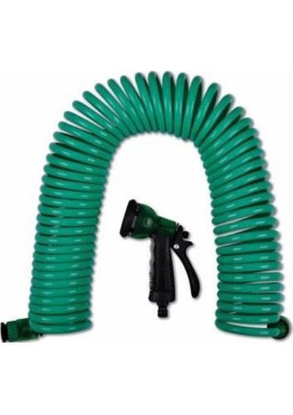 30 Metre Spiral Hortum + 4 Fonksiyonlu Özel Sulama Tabancası (4767) - 1OL5044-1069