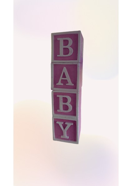 Strafor Baby Pembe Küp 25 cm