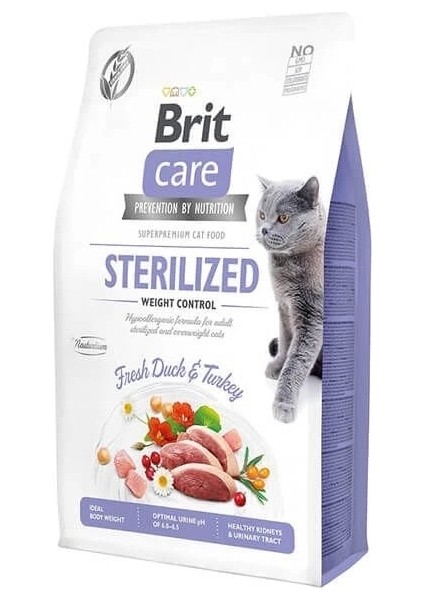 Sterilized Weight Control Düşük Kalorili Kısır Kedi Maması 7 kg